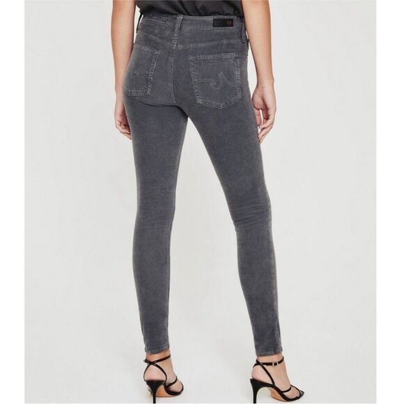 AG‎ Jeans Farrah High Waist Skinny Jeans Gray Wash Sz 32 NWT - Picture 5 of 12